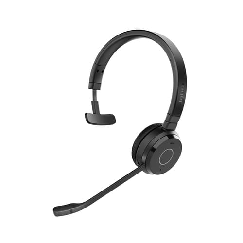 Jabra Evolve 65 TE Bluetooth Headset UC Mono USB-A (Black)