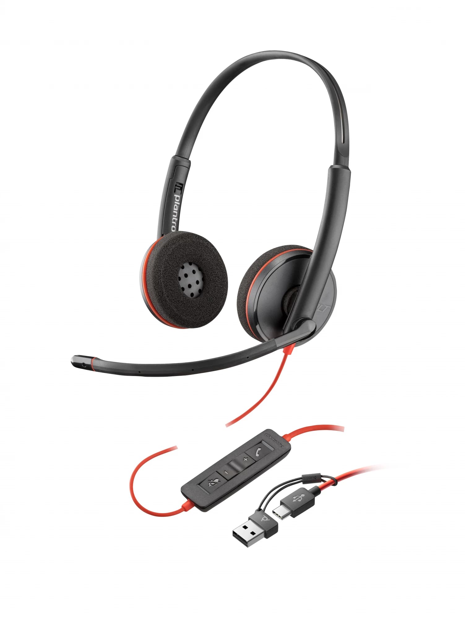 Poly Blackwire 3210 Mono USB-C/A (Bulk)