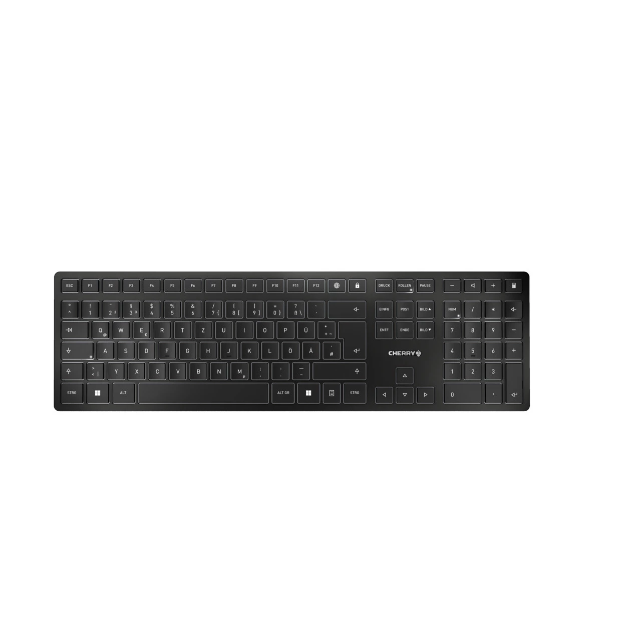 Cherry KW 9100 Slim German (Black)