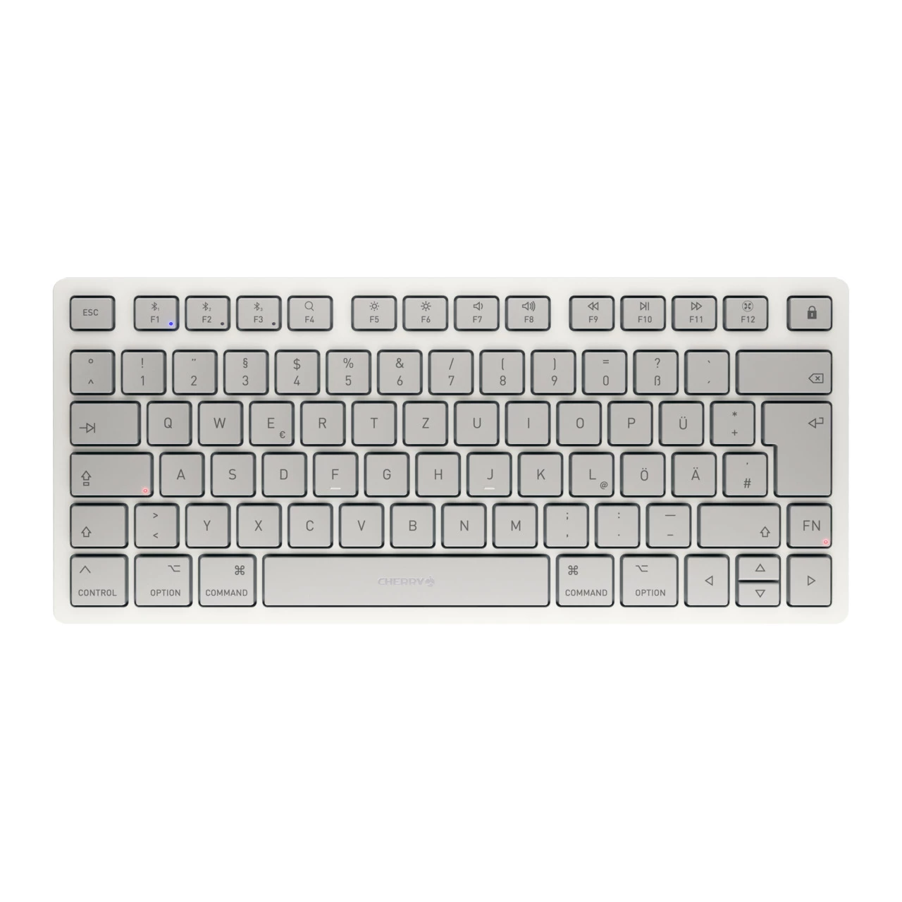 Cherry KW 7100 Mini BT for Mac German (White)