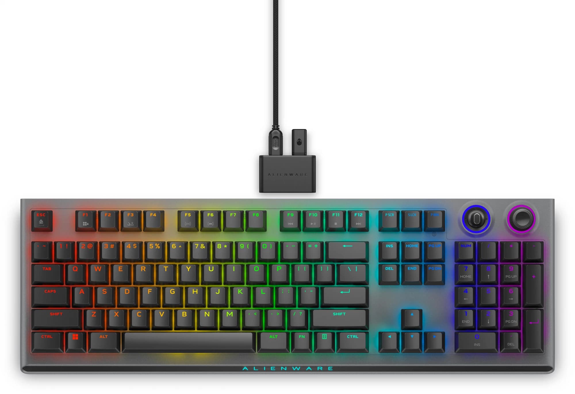 Alienware AW920K Tri-Mode Wireless Cherry MX Red US (Dark Side of the Moon)