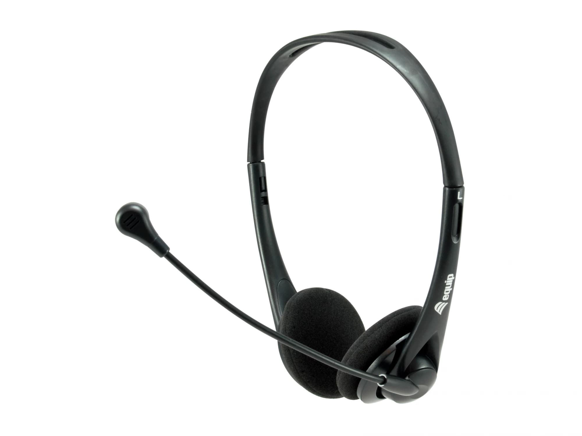 Equip Stereo Headset with Mute (Black)