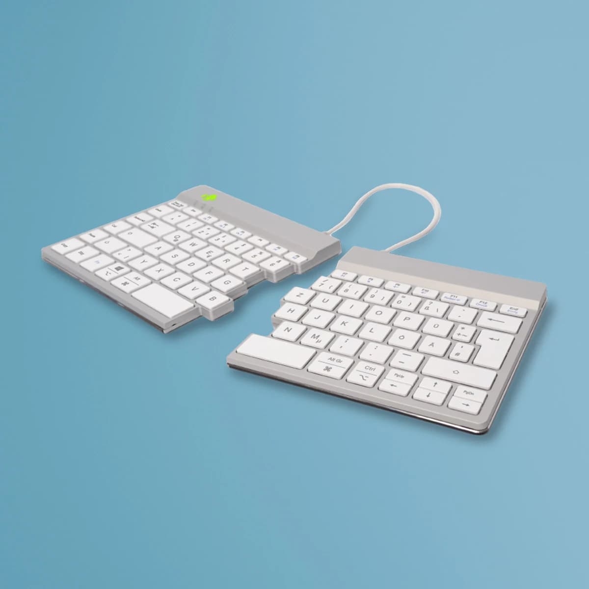 R-Go Tools Split Break Bluetooth QWERTZ DE (White)