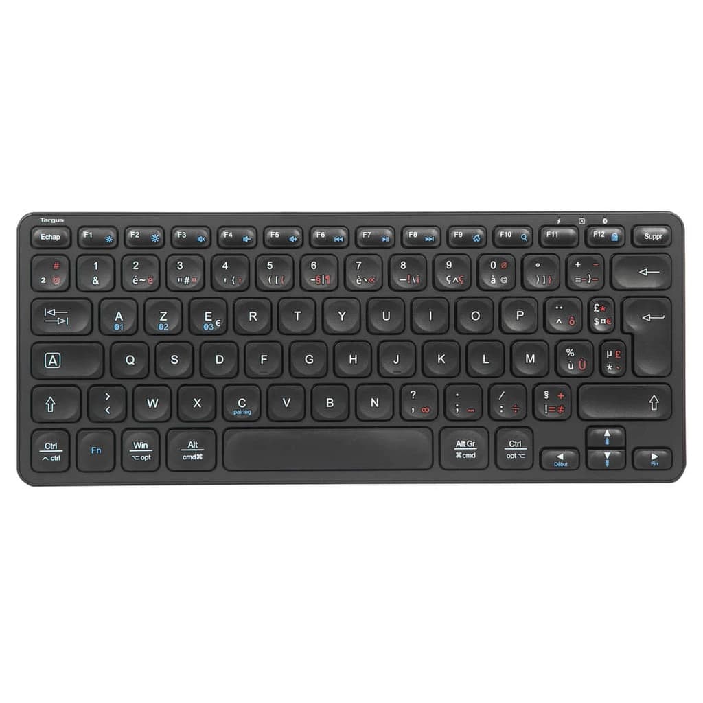 Targus Multi-Device Compact Antimicrobial Bluetooth Keyboard French