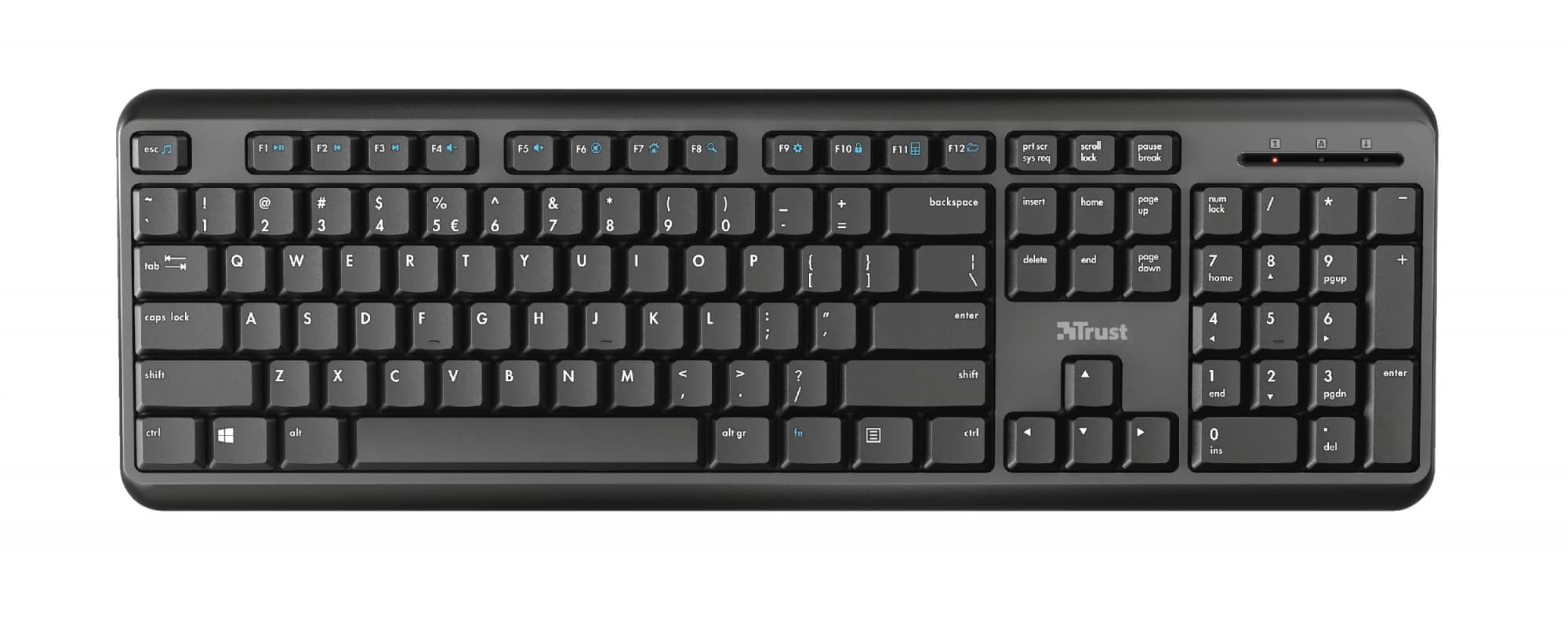 Trust TK-350 Wireless Keyboard DE
