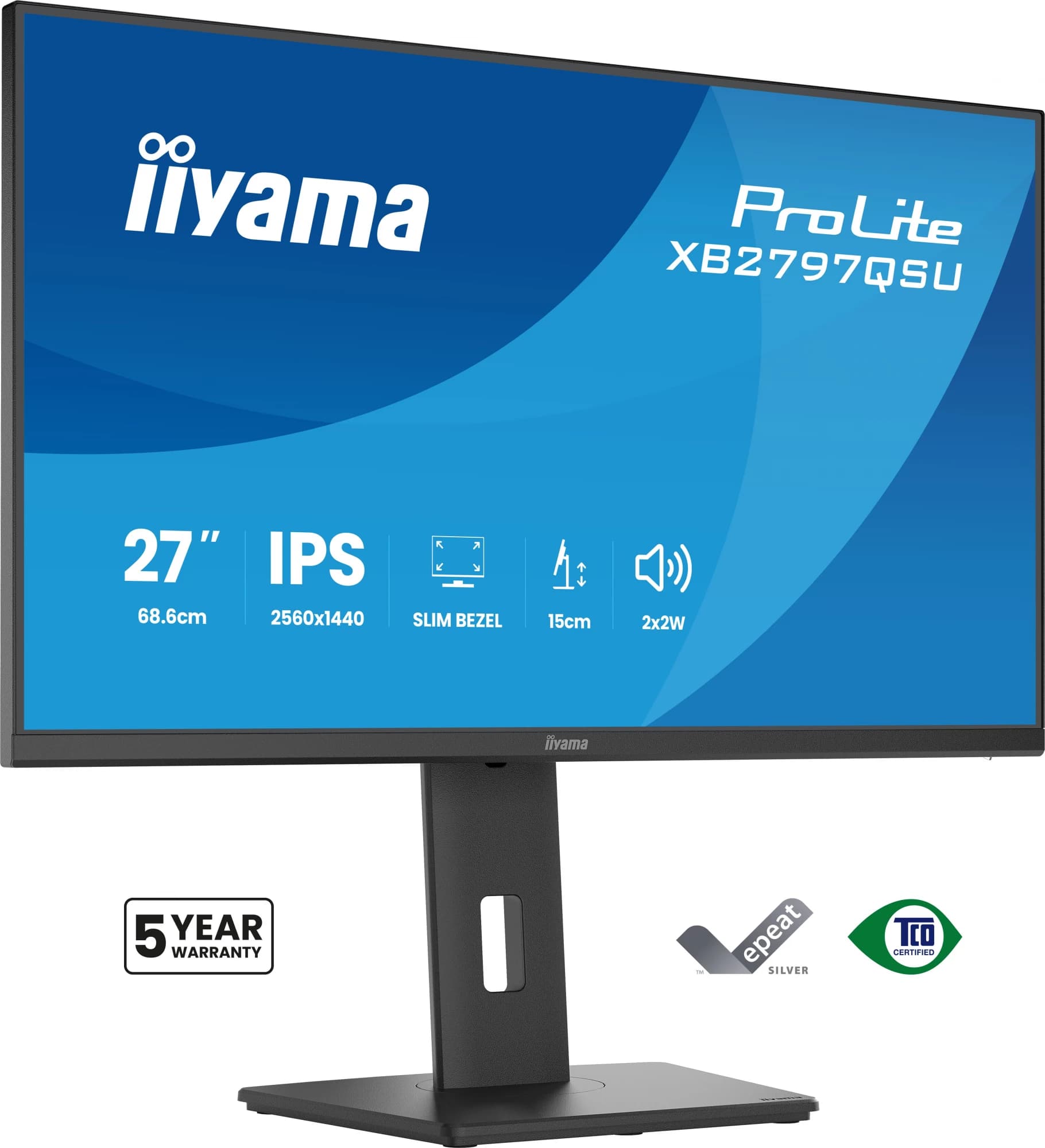 IIYAMA XB2797QSU-B1 27" QHD LED
