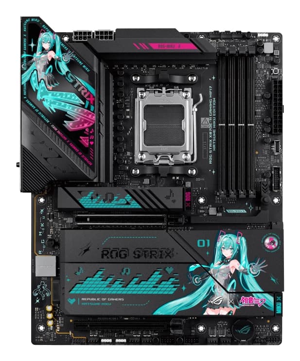 ASUS ROG Strix X870E-H Gaming WIFI7 Hatsune Miku Edition