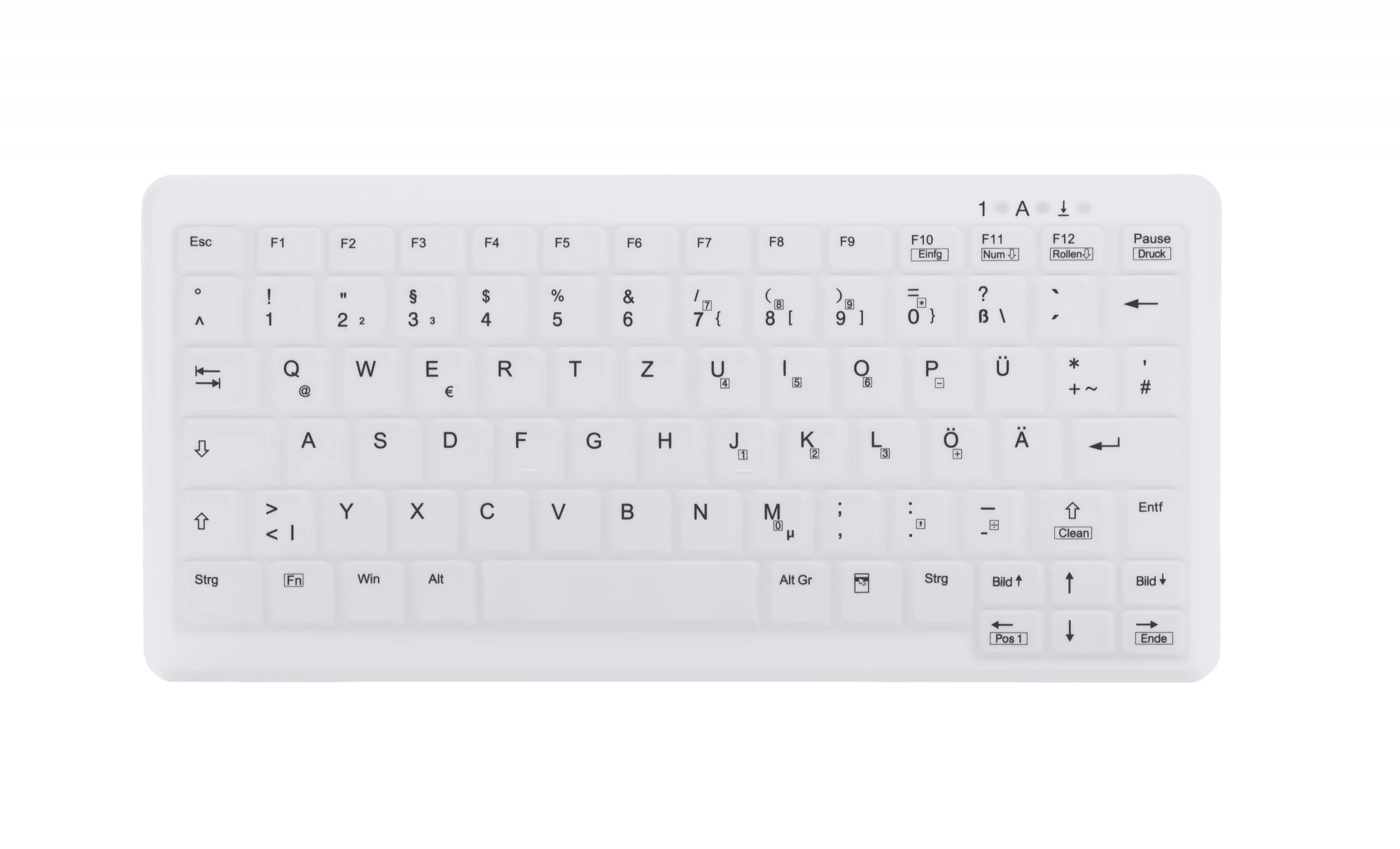 Active Key AK-C4110 Medical Keyboard IP68 Mini (White) DE