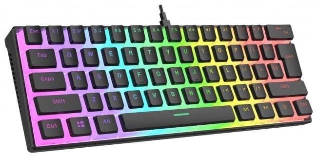 Rampage Radiant K11 RGB Outemu Red (Black)