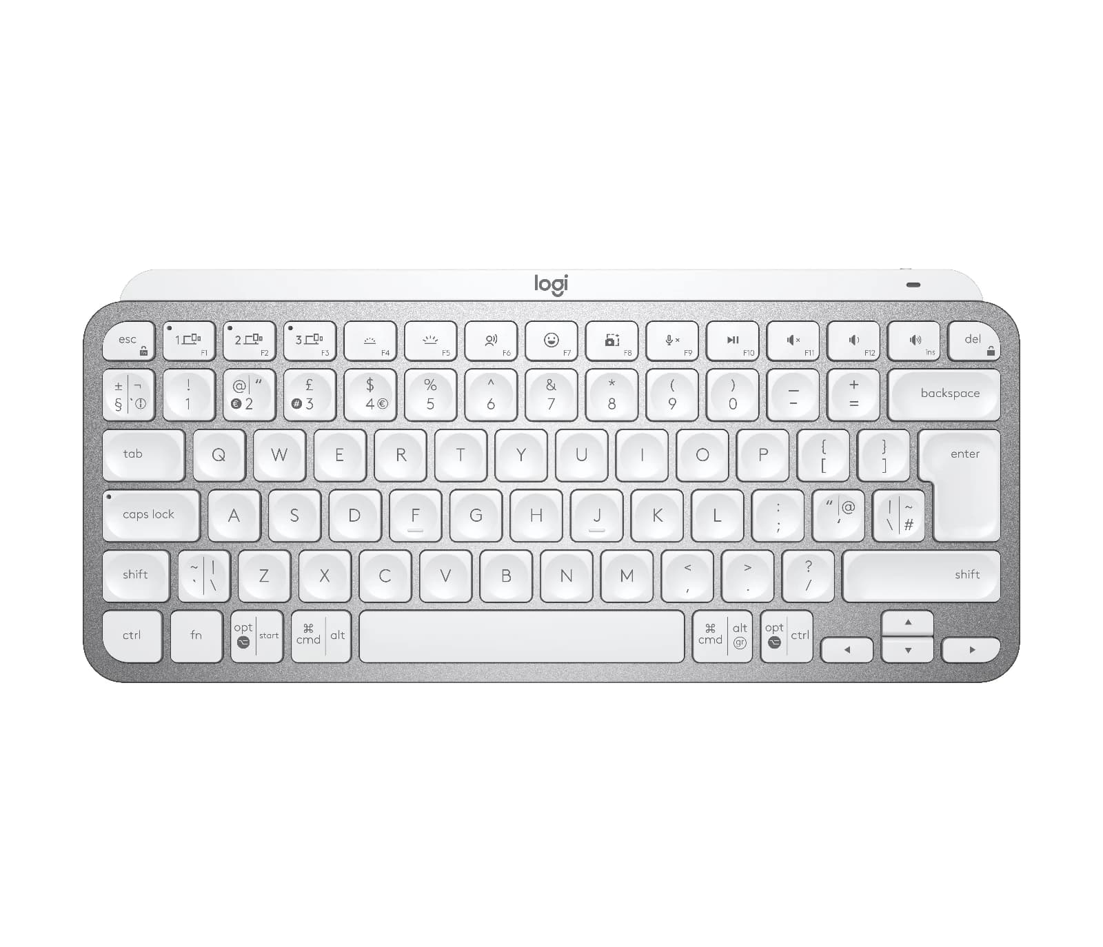 Logitech MX Keys Mini UK (Pale Gray)