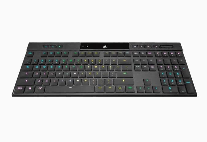 Corsair K100 Air Wireless RGB Cherry MX ULP Tactile US (Black)
