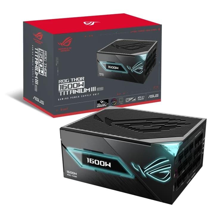 ASUS 1600W ROG Thor 1600T3 Gaming EVO