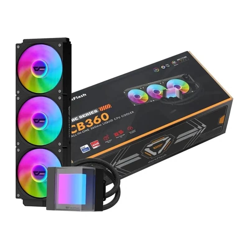 DARKFLASH CB360 360mm ARGB (Black)