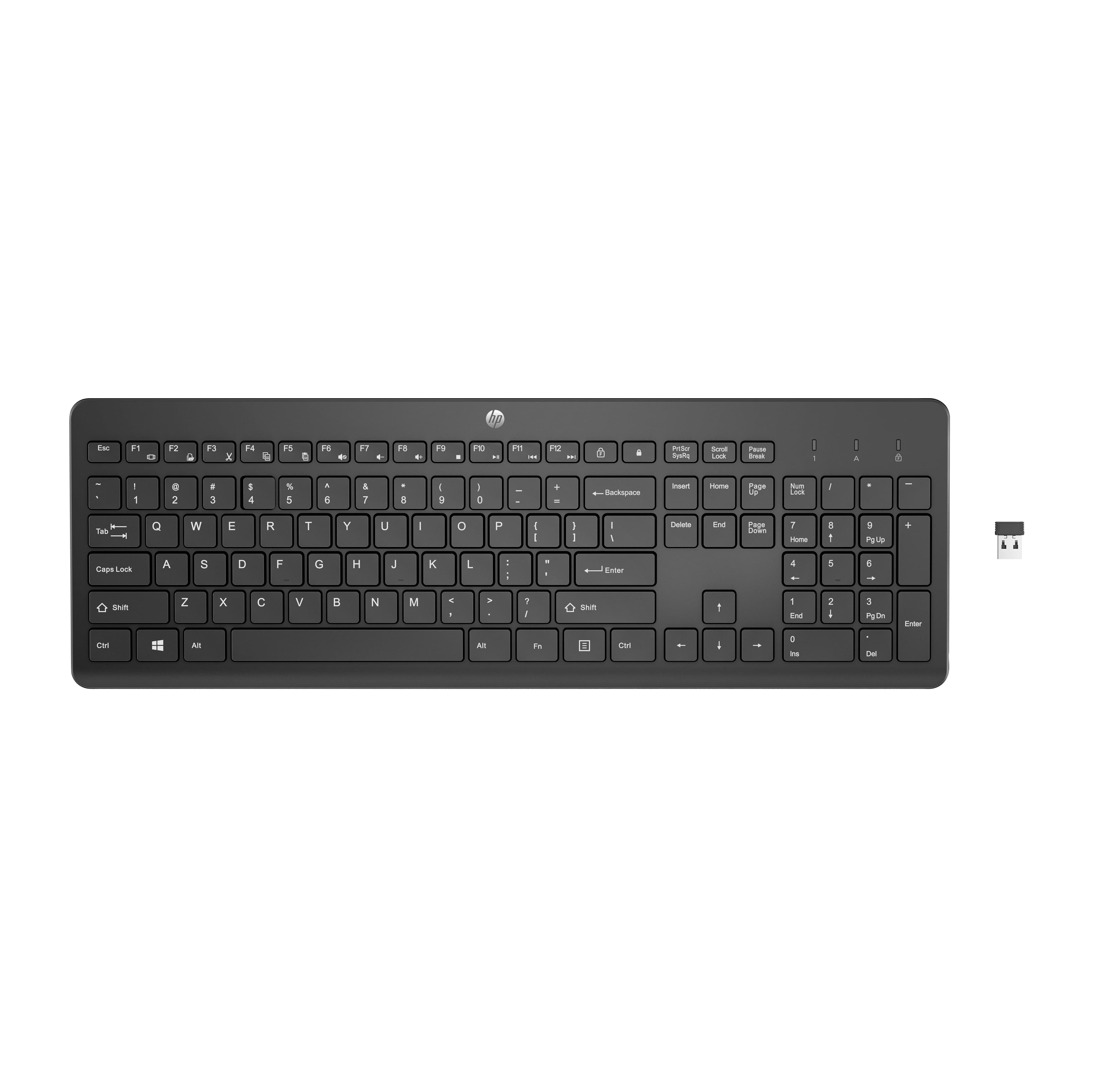 HP 230 Wireless Keyboard (Black)