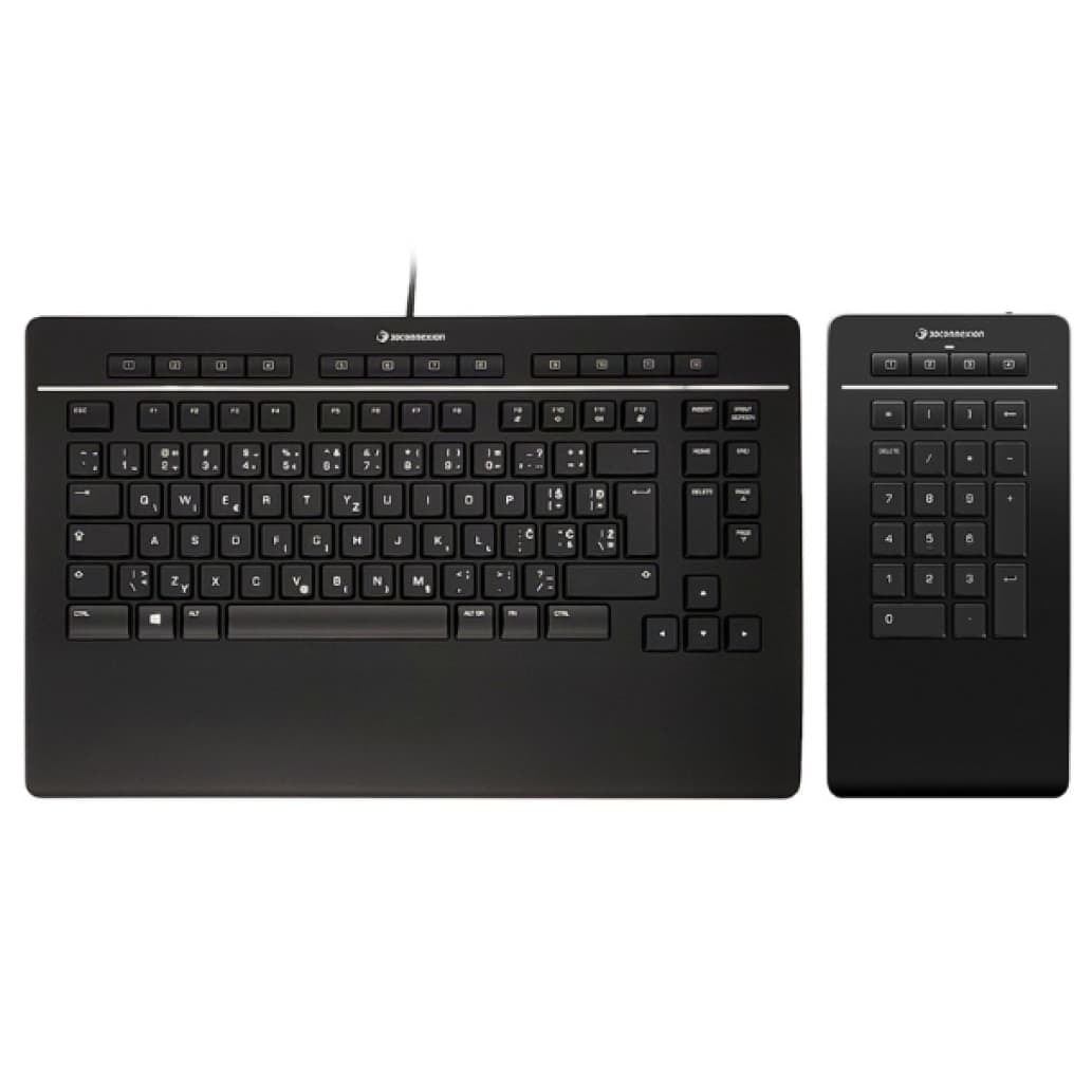 3Dconnexion Keyboard Pro with Numpad US