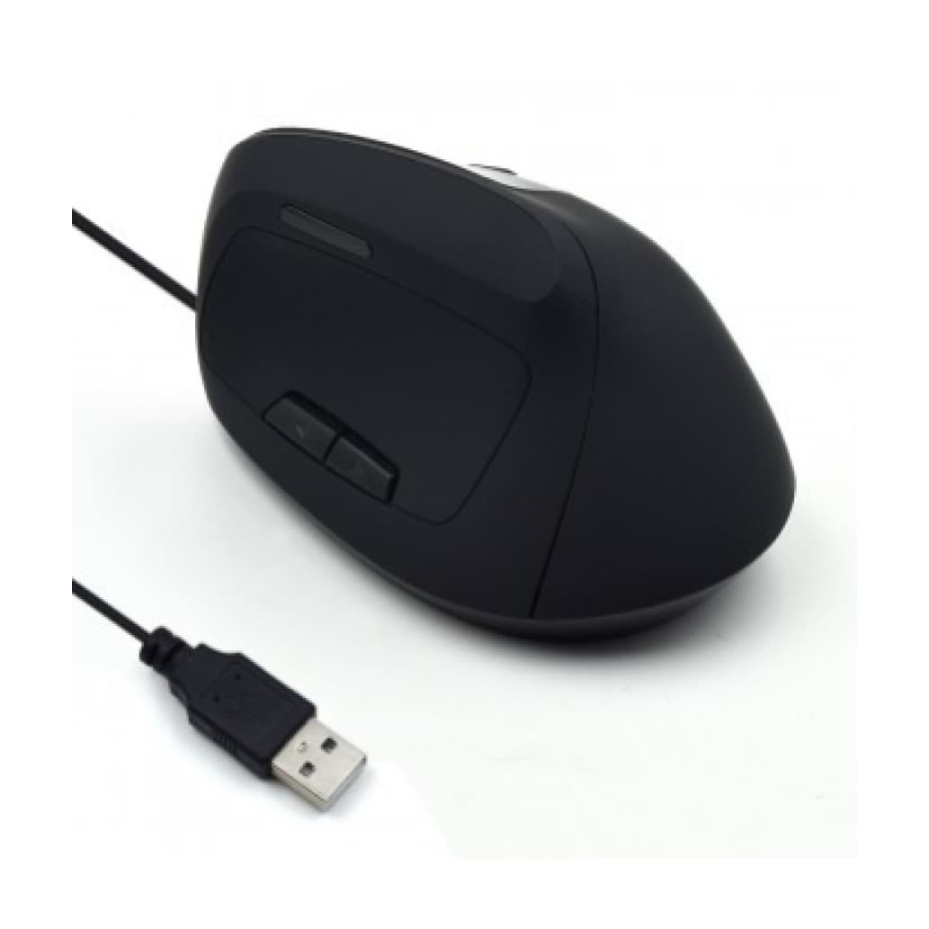 Ewent Ergonomic Vertical Mouse 1800 DPI (Black)
