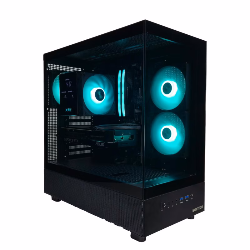 Desktop-PC AMD Ryzen 7 7800X3D / RTX 5070 12GB / 32GB DDR5 / 1TB NVMe