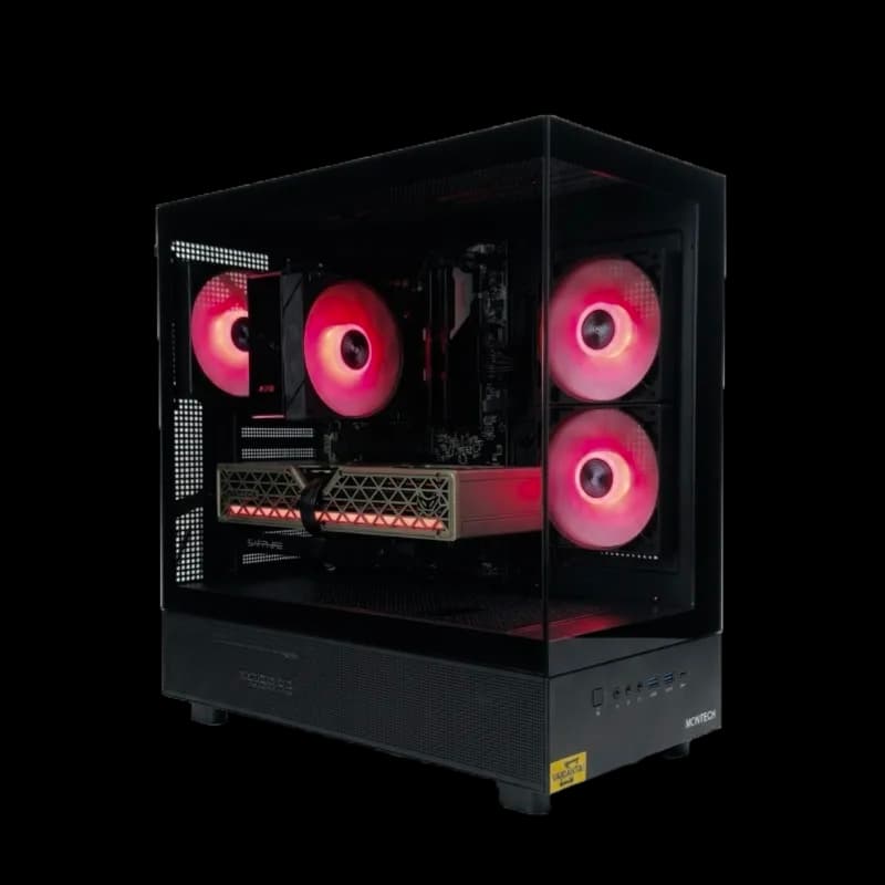 Gaming-PC AMD Ryzen 7 7800X3D / RX 9060 XT 16GB / 32GB DDR5 / 1TB NVMe