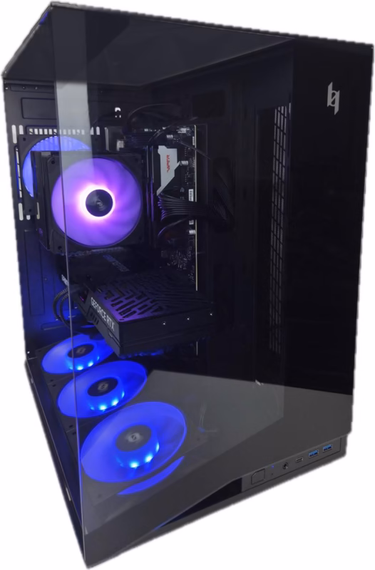 Desktop-PC Ryzen 7 9800X3D / RTX 5070 Ti 16GB / 32GB DDR5 / 1TB NVMe SSD