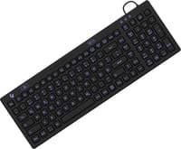 KeySonic KSK-6031INEL Industrial Keyboard (Black) German