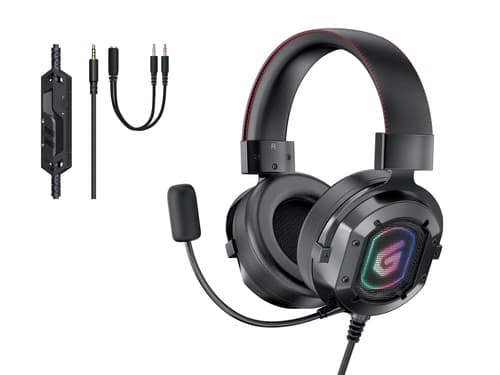 Conceptronic ATHAN03B Wired Headset (Black)