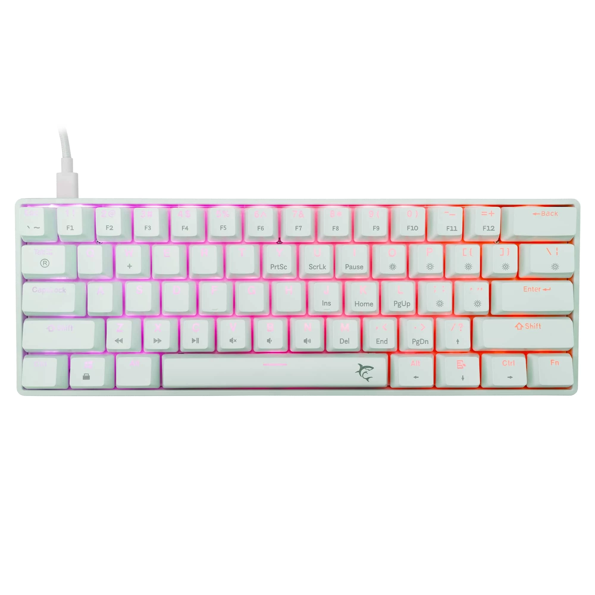 White Shark Shinobi-2 Red Switch US (White)