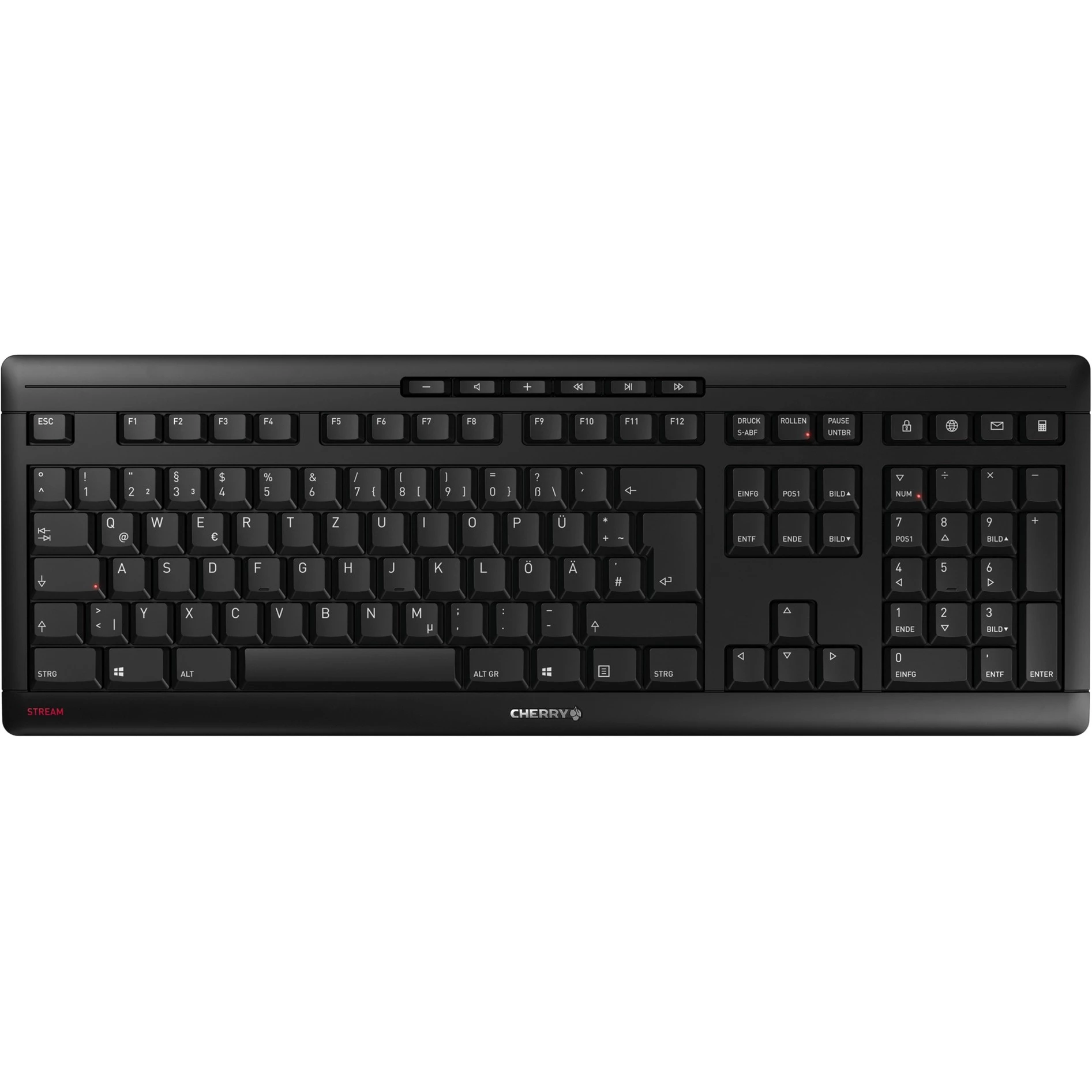 Cherry Stream Wireless DE (Black)