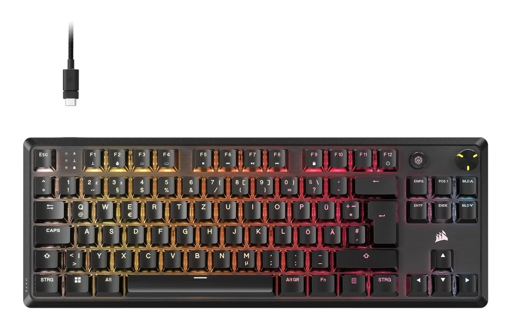 Corsair K70 Core TKL RGB Red Switch DE