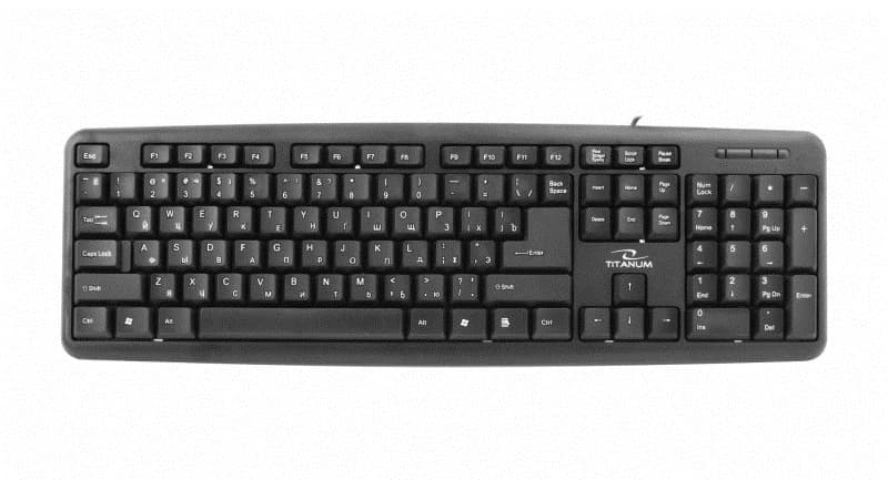 Esperanza TKR101 USB US/Russian (Black)