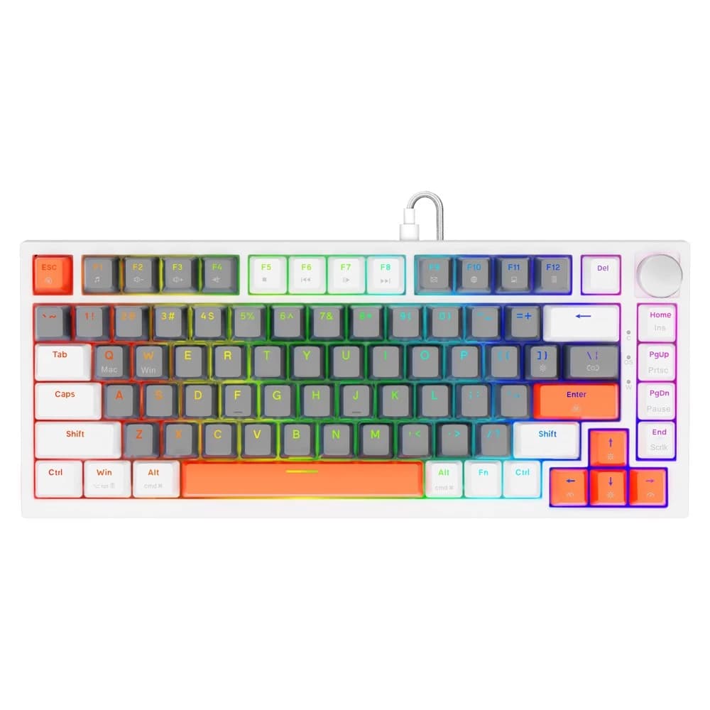 Savio Astral Outemu White Jade 3 Colour Keycaps (White)