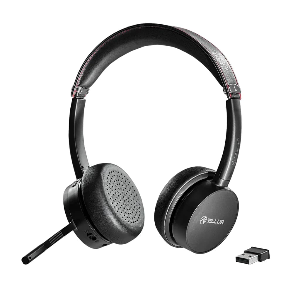 Tellur Voice Pro Wireless Call Center Headset (Black)