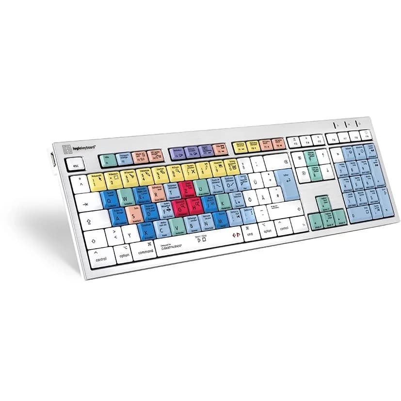 Logickeyboard Steinberg Cubase Nuendo Alba Mac Keyboard German