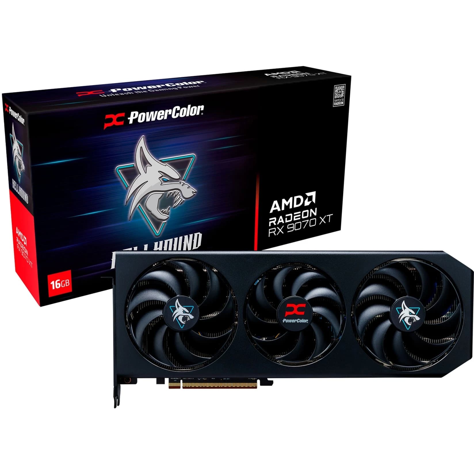 PowerColor RX 9070 XT Hellhound 16GB