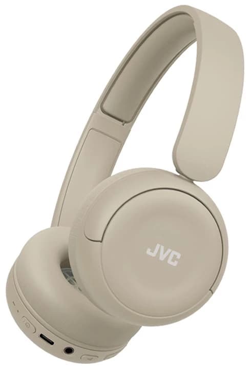 JVC HA-S59W Bluetooth On-Ear Headphones (Beige)