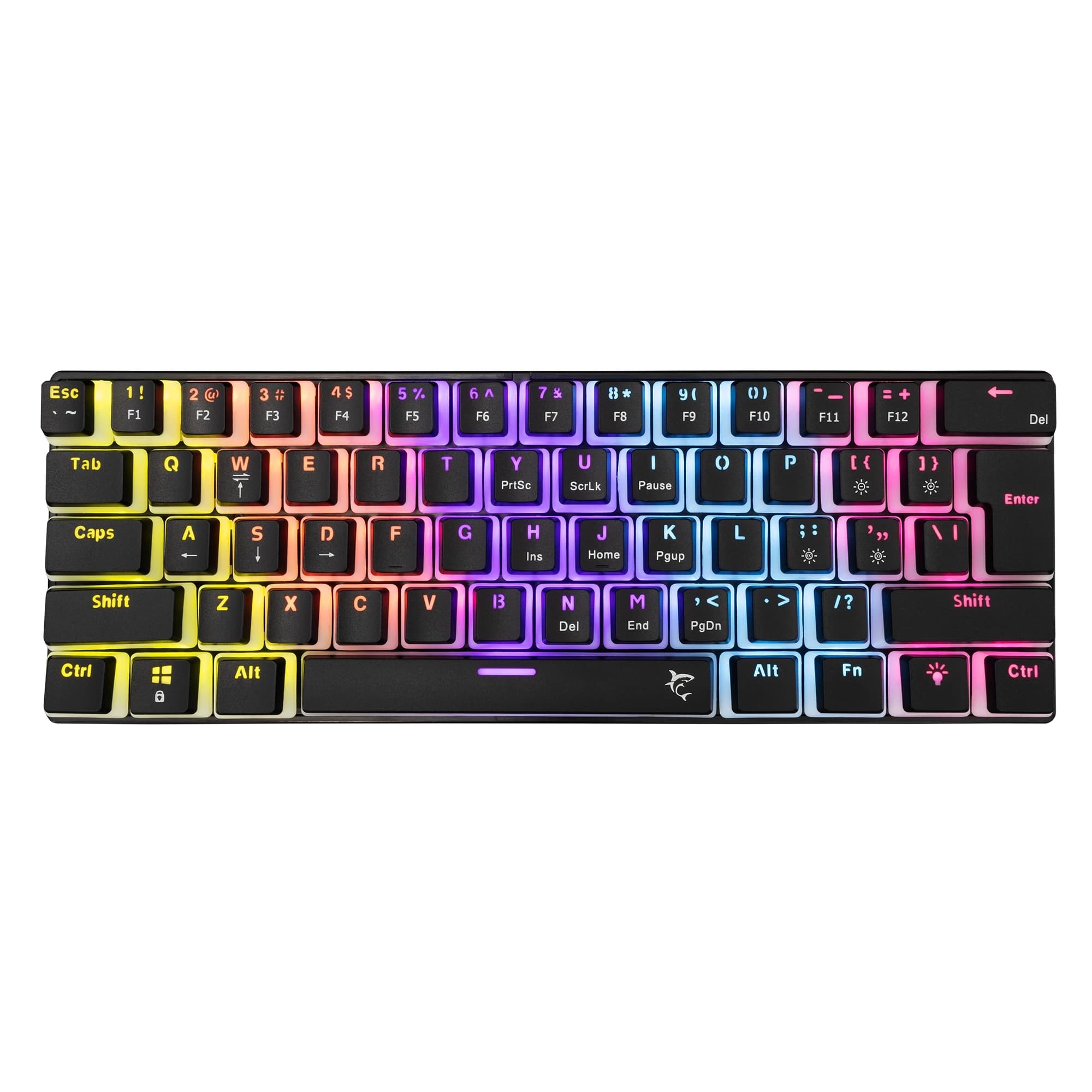 White Shark GK-2202 Ashiko 2 Blue Switch (Black) US