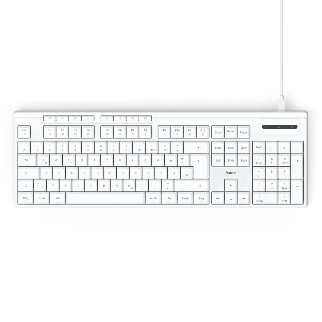 Hama CK-200 Wired (White)