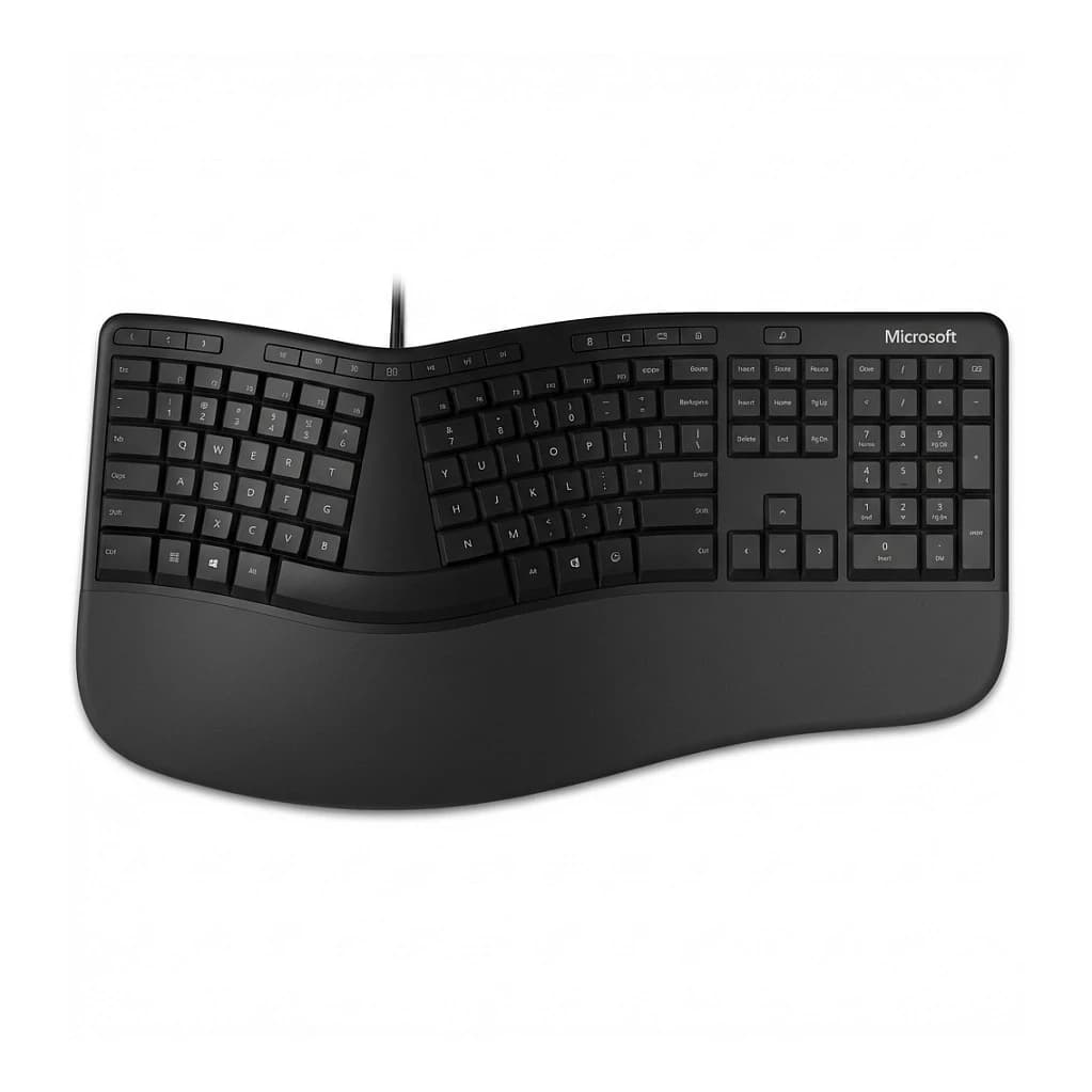 Incase Ergonomic Keyboard (Black, Belgian AZERTY)