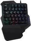 LogiLink Illuminated One-Hand Gaming Keypad USB (Black)