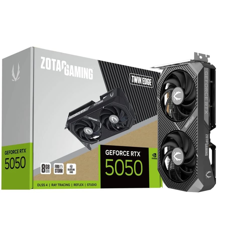 ZOTAC RTX 5050 Twin Edge Aktyvus Ausinimas 8GB