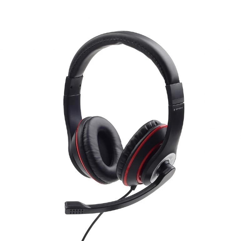 Gembird MHS-03 Gaming Headset (Black/Red)