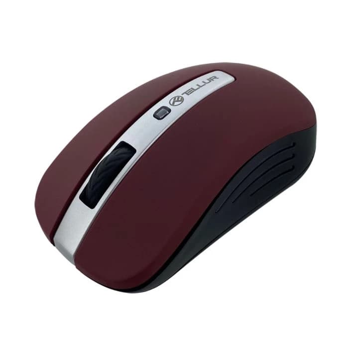 Tellur Basic Wireless Mouse LED (Dark Red)