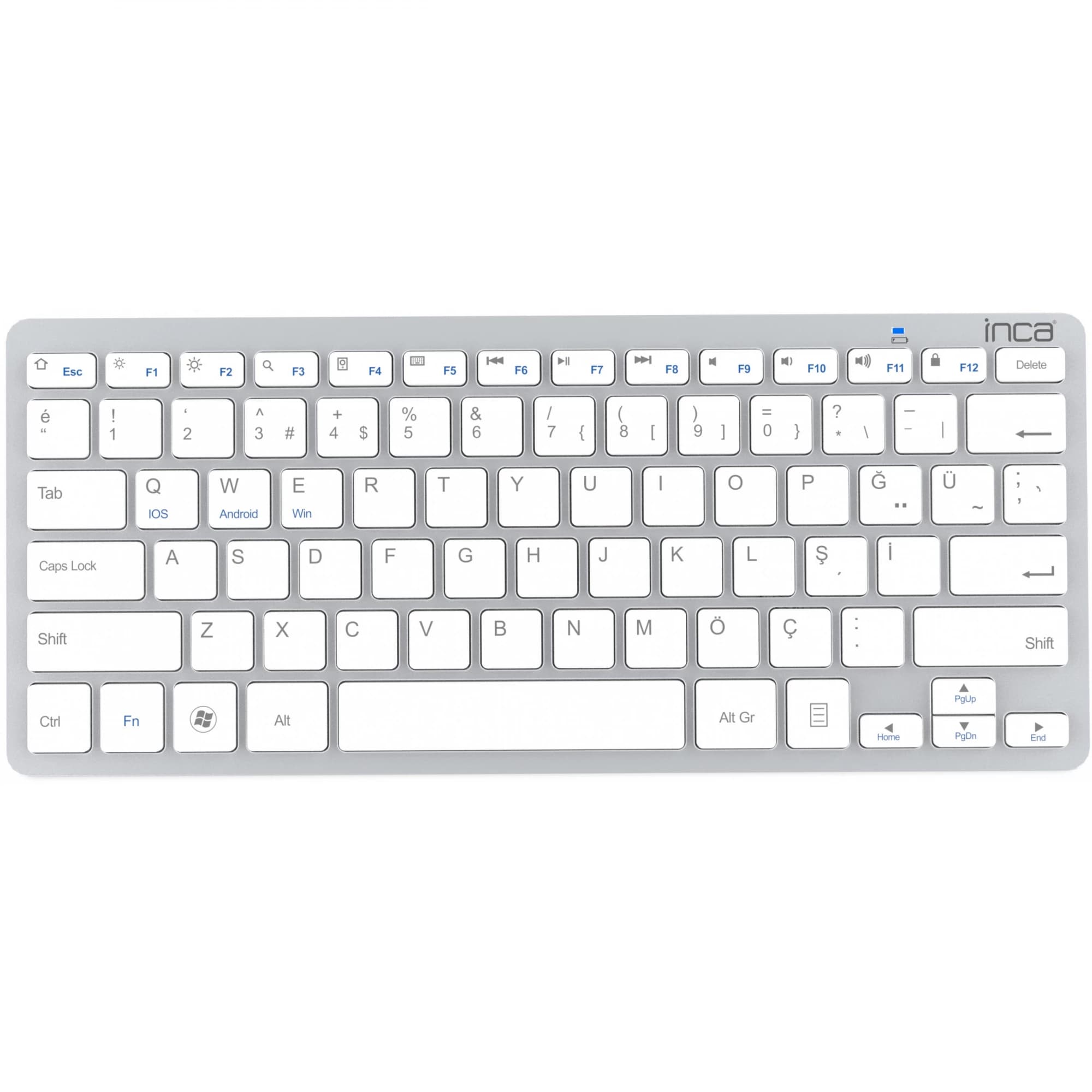 Inca IBK-569BT Bluetooth Slim (Silver)