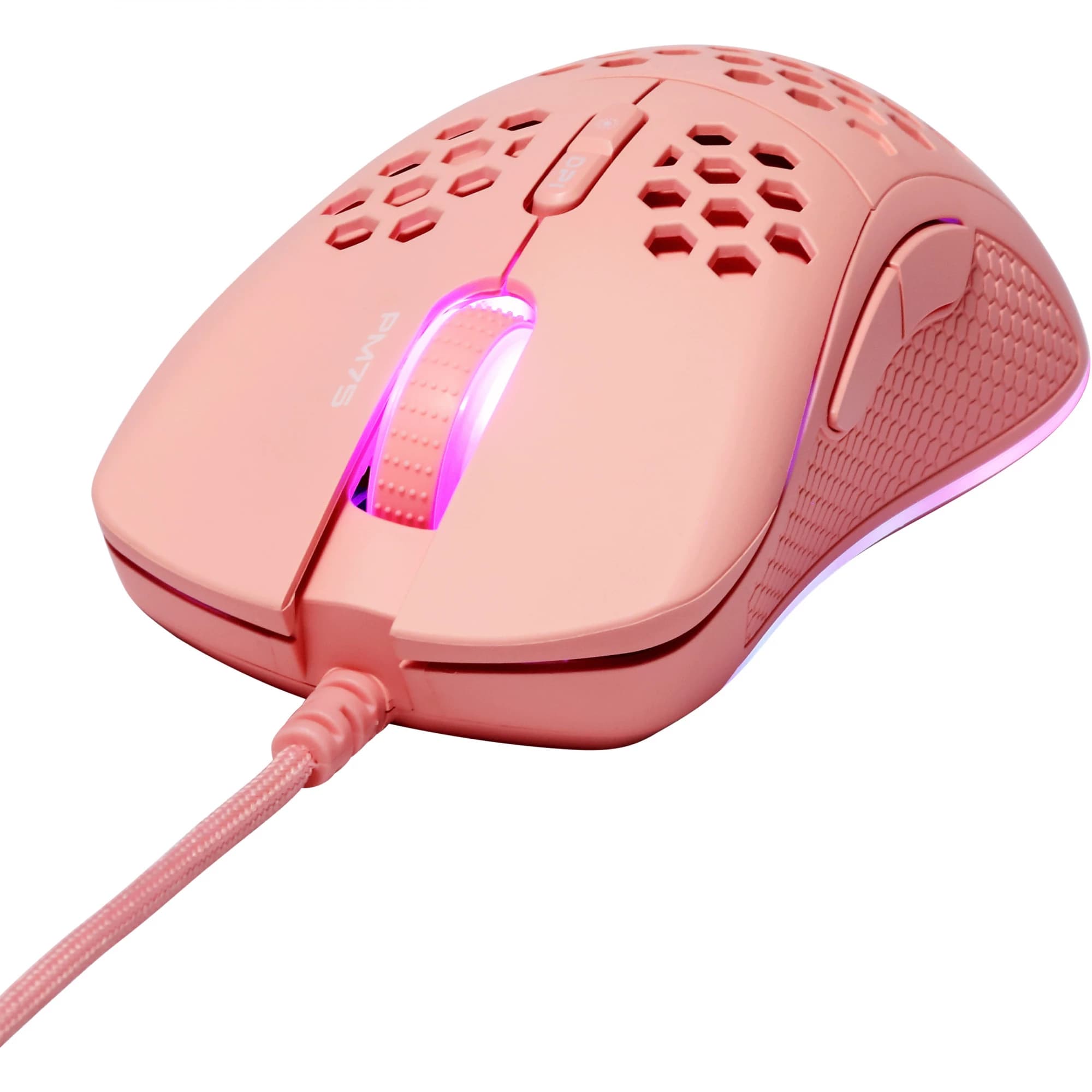 Deltaco GAM-108 Lightweight Gaming Mouse (Pink)