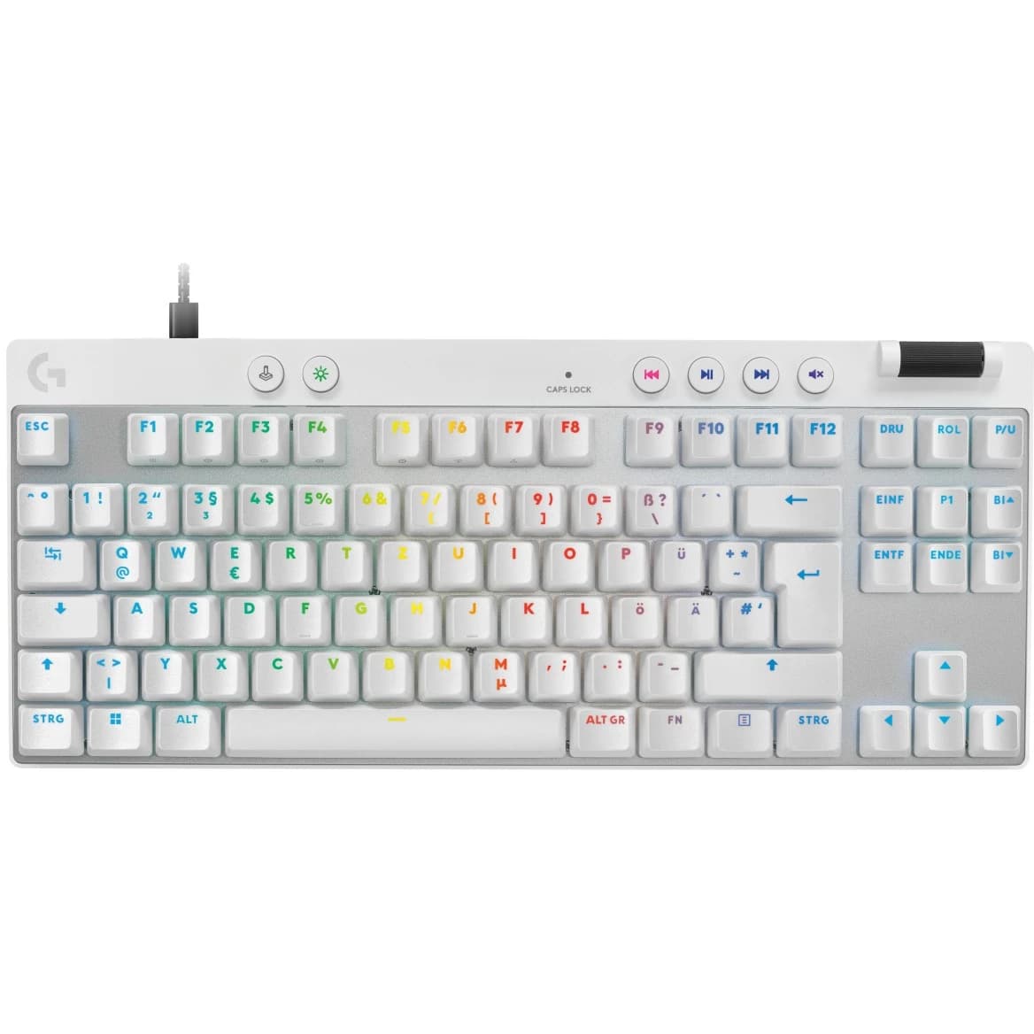 Logitech PRO X TKL Rapid (White) German