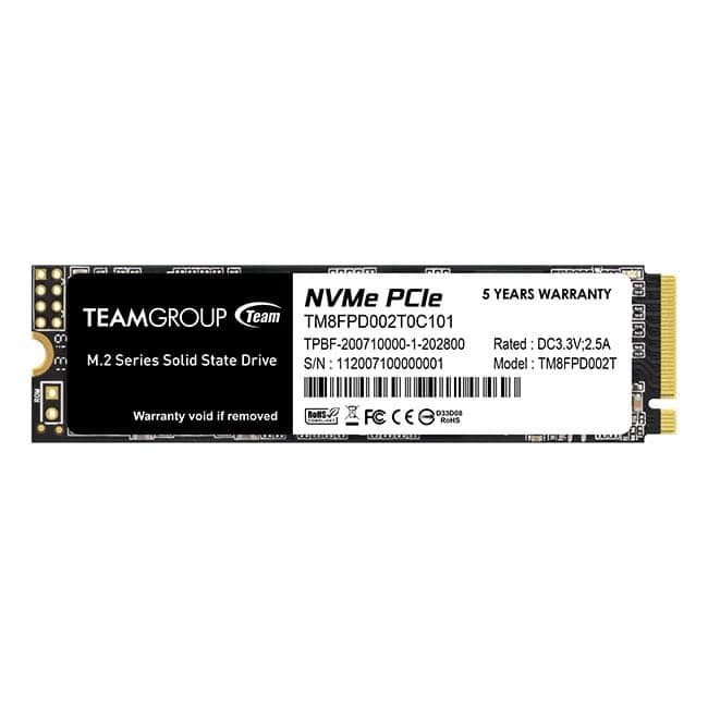 Team Group 2TB MP33 Pro NVMe SSD