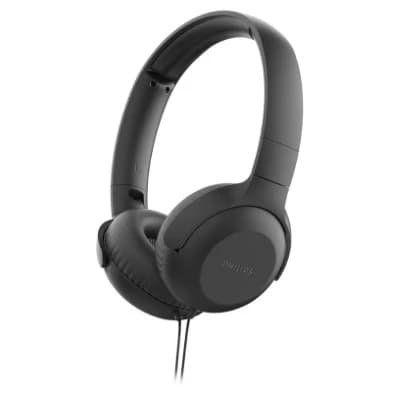 Philips TAUH201 Wired On-Ear Headset (Black)