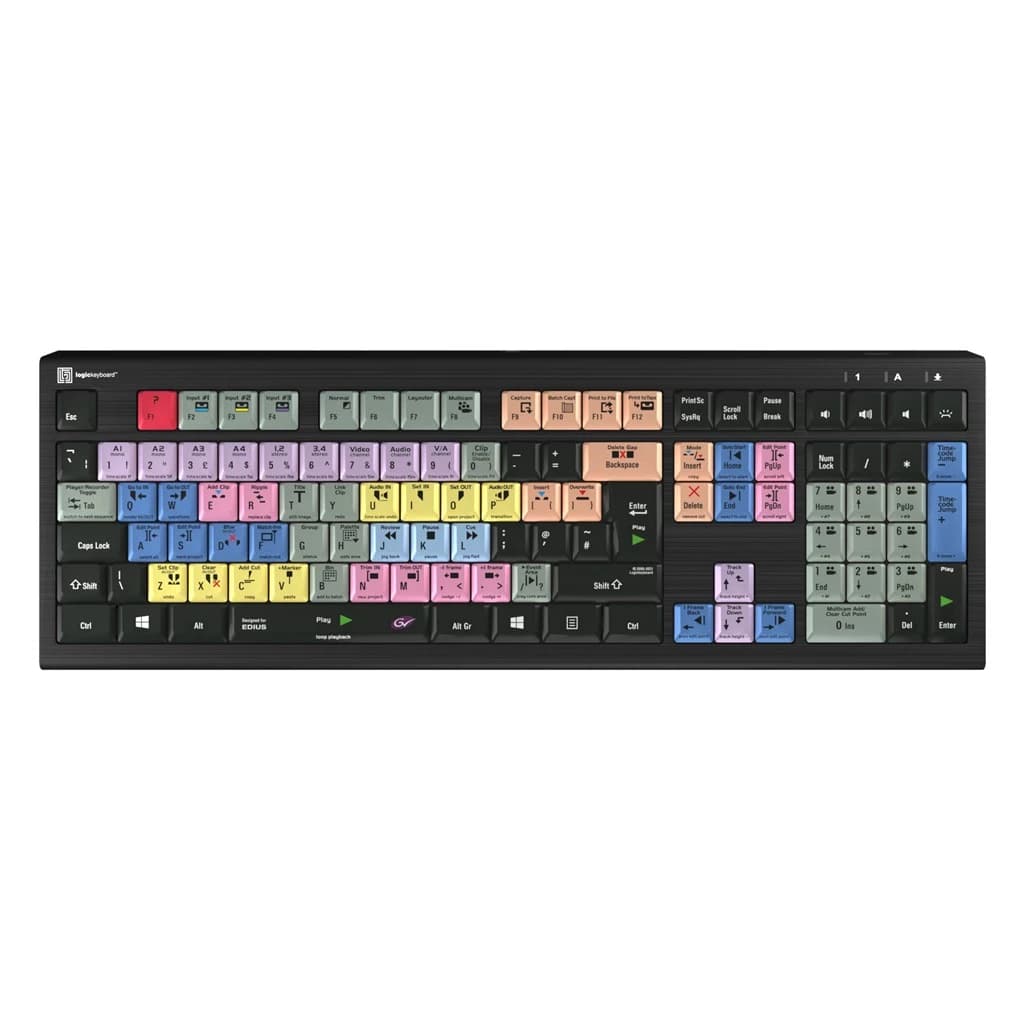 Logickeyboard EDIUS Astra 2 Windows UK