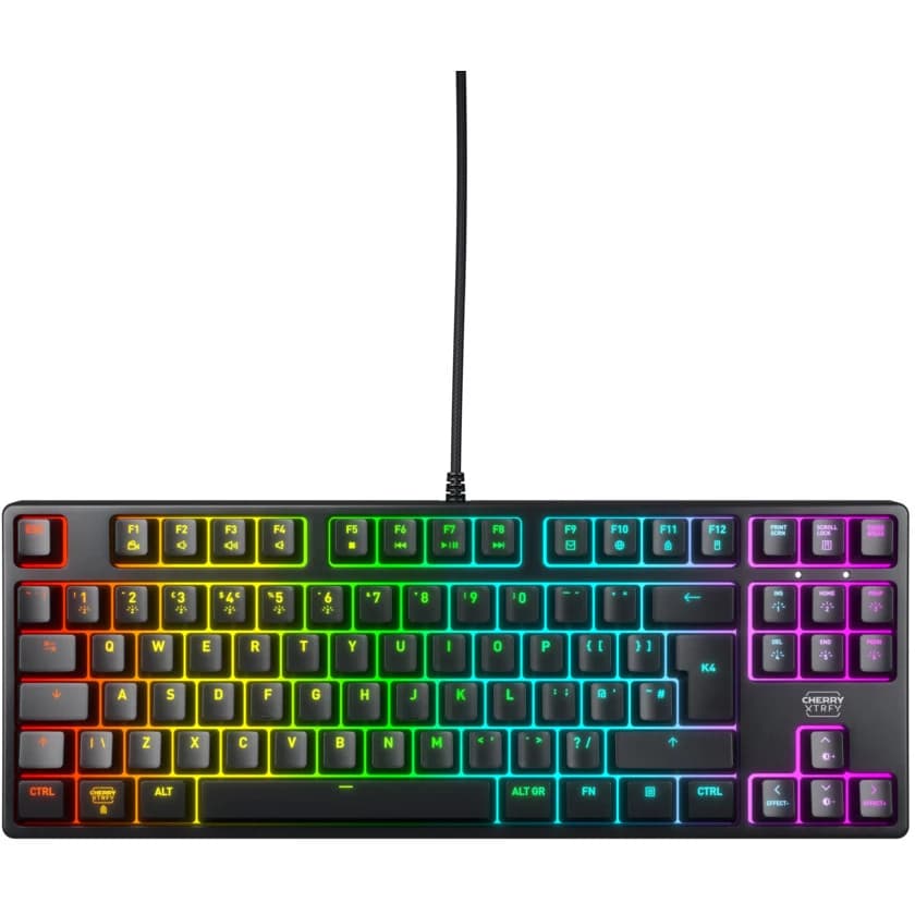 Cherry Xtrfy K4V2 TKL RGB Red UK (Black)