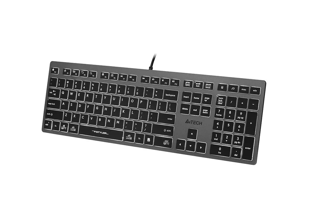 A4Tech FStyler FX60H White Backlit (Grey)