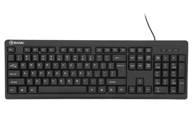 Tellur Basic Wired Keyboard US (Black)